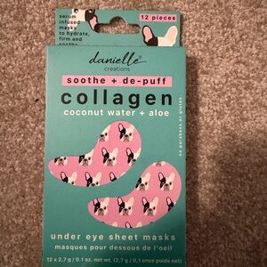 Danielle Creations Pink Collagen Under Eye Sheet Masks